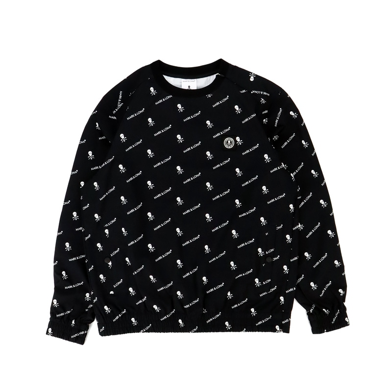 MARK&LONA マークアンドロナ Union Frequency Crew Top | MEN ブラック