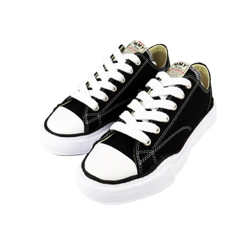 Maison MIHARA YASUHIRO メゾン ミハラヤスヒロ PETERSON LOW CANVAS スニーカー ブラック A01FW702|ARCHIVE 完売商品