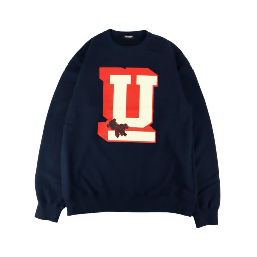 【23AW】 UNDERCOVER アンダーカバー SWEAT U SLEEPING BEAR ネイビー UC2C4891-3|ARCHIVE 完売商品