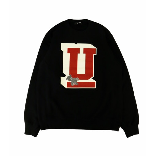 UNDERCOVER アンダーカバー SWEAT U SLEEPING BEAR ブラック UC2C4891-3|ARCHIVE 完売商品