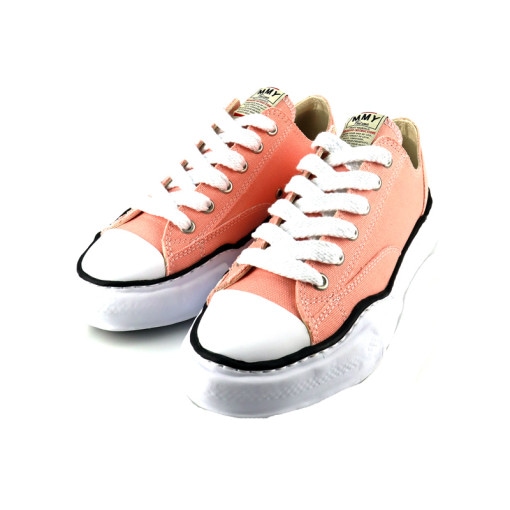 Maison MIHARA YASUHIRO メゾン ミハラヤスヒロ PETERSON LOW CANVAS スニーカー ピンク A01FW702|ARCHIVE 完売商品