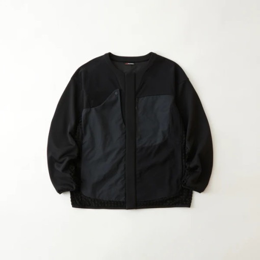 23AWWhite Mountaineering  ۥ磻ȥޥƥ˥󥰡POLARTEC FLEECE BLOUSONBLACKBK2373502