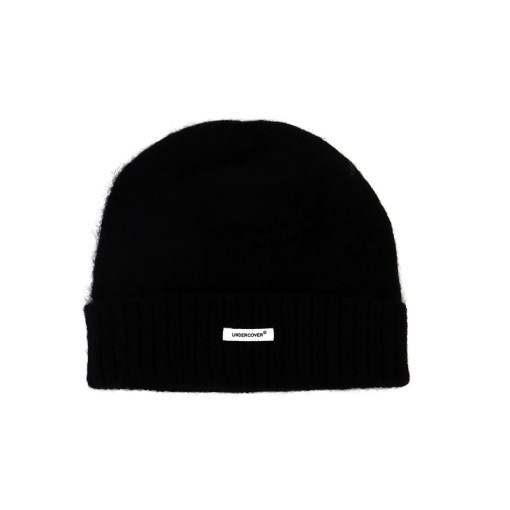 【23AW】UNDERCOVER MEN'S PRE-COLLECTION アンダーカバーメンズプレコレクション モヘアニットキャップ ブラック UP2C4H02|ARCHIVE 完売商品