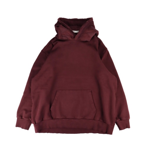 【23AW】UNDERCOVER MEN'S PRE-COLLECTION アンダーカバーメンズプレコレクション トライバルフードパーカー ボルドー UP2C4808|ARCHIVE 完売商品