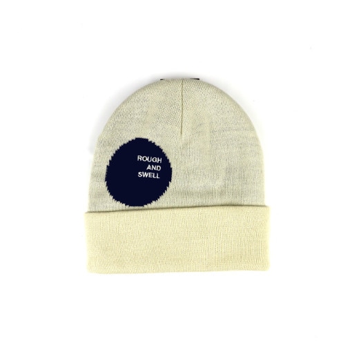 rough&swell ラフアンドスウェル MOON BEANIE ニットキャップ ホワイト RSA-23203 / ゴルフウェア メンズ ラフ&スウェル