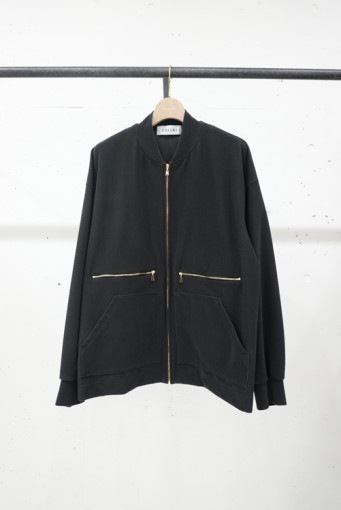 CULLNI クルニ Corduroy Double pocket Front Zip Blouson CHARCOAL 23-AW-010
