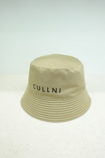 CULLNI  CULLNI Logo Embroidery Bucket Hat BEIGE CP-020