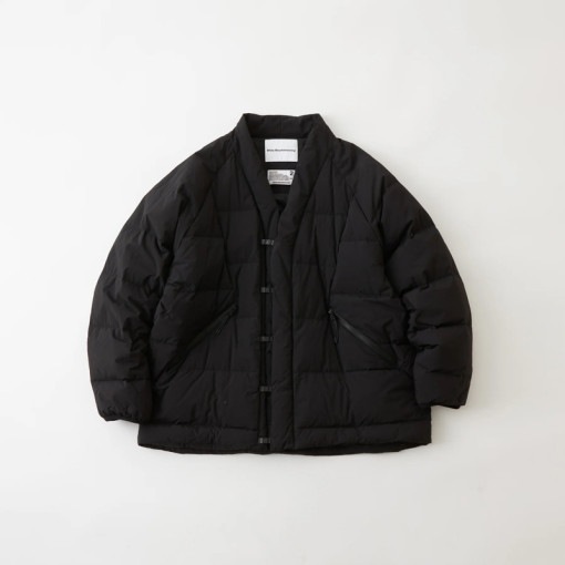 White Mountaineering  ホワイトマウンテニアリング　WM x TAION HANTEN DOWN JACKET　BLACK　WM2373203|ARCHIVE 完売商品