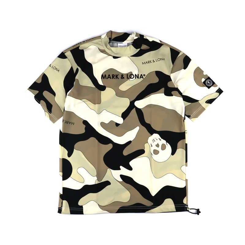 MARK&LONA マークアンドロナ モックネック MLM-3C-AA02 23AW】MARK&LONA マークアンドロナ Milo Camo Tee | MEN モック
