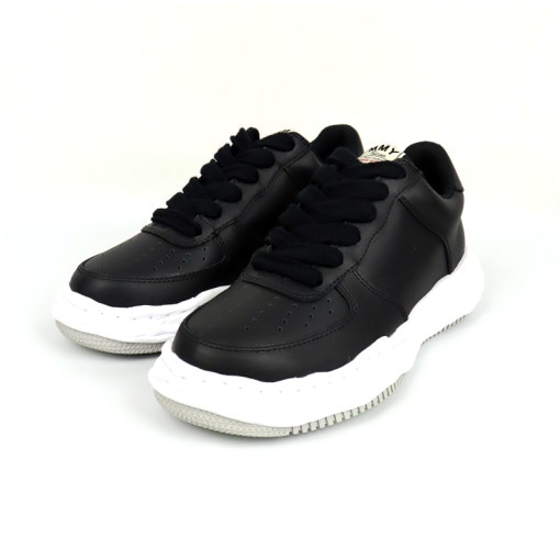 Maison MIHARA YASUHIRO メゾン ミハラヤスヒロ WAYNE LOW LEATHER スニーカー ブラック A07FW702|ARCHIVE 完売商品