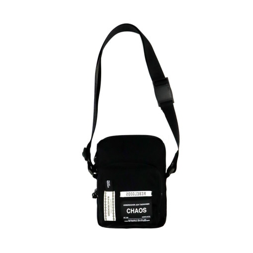 【24SS】 UNDERCOVER アンダーカバー ネームコラージュNyタスランショルダーバッグ ブラック UC1D4B02-2|ARCHIVE 完売商品