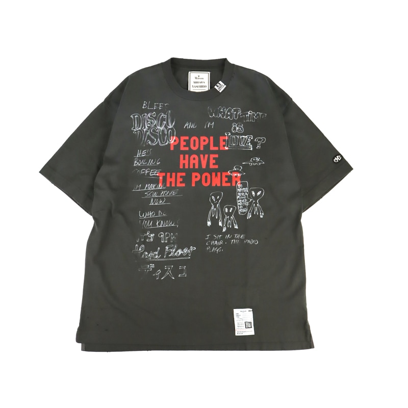 24SS】Maison MIHARA YASUHIRO メゾン ミハラヤスヒロ DISTRESSED TEE