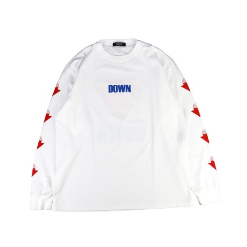 UNDERCOVER アンダーカバー LSTEE BRAIN DOWN ホワイト UC1D4892-1|ARCHIVE 完売商品