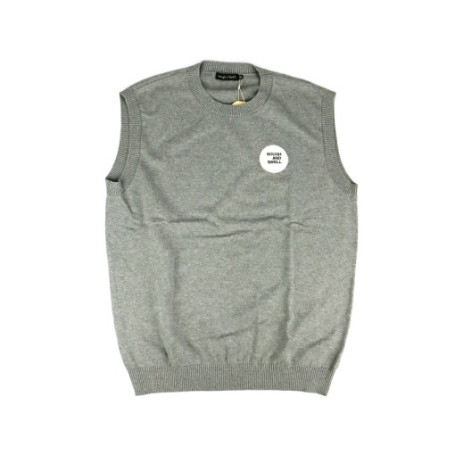 rough&swell ラフアンドスウェル MOON VEST ベスト グレー RSM-24090 / ゴルフウェア メンズ ラフ&スウェル|GOLF ゴルフアイテム