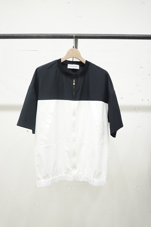 24SS】CULLNI クルニ High Count Poplin Bi Color Pullover