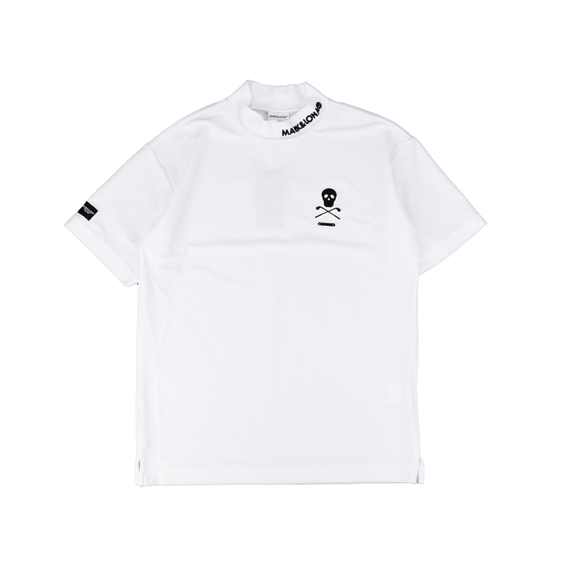 最新 マークアンドロナ モックネック 冷感 ストレッチ ブラック 黒 ゴルフ MARK&LONA】モックネック 冷感 ストレッチ ブラック 黒 ゴルフ