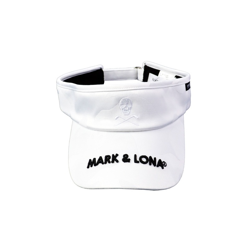 MARK & LONA サンバイザー ホワイト MARK&LONA マークアンドロナ Gauge Neo Sunvisor | MEN and WOMEN