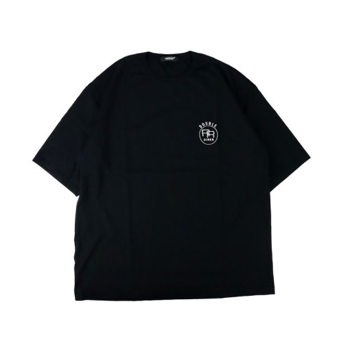 【24AW】 UNDERCOVER アンダーカバー ワイドTEE DubleDinner ブラック UC2D4809-4
