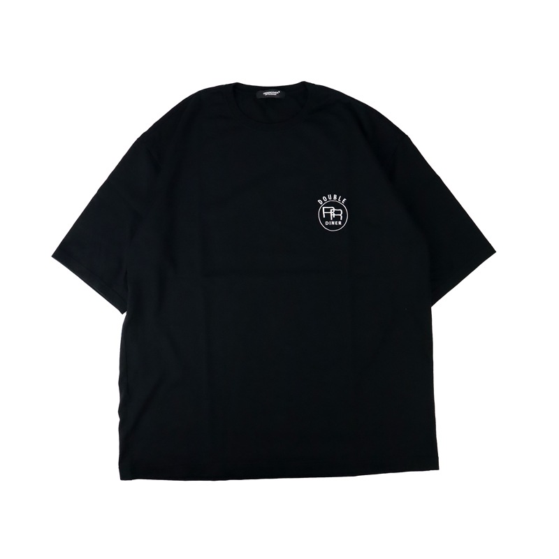 24AW】 UNDERCOVER アンダーカバー ワイドTEE DubleDinner ブラック