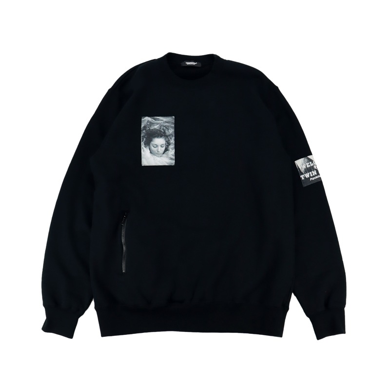24AW】 UNDERCOVER アンダーカバー 裏起毛ウラケ片ZIPPKTプルオーバー