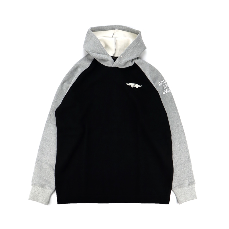 rough&swell ラフアンドスウェル ハイブリッド ニット パーカー L rough&swell ラフアンドスウェル ハイブリッド ニット パーカー L