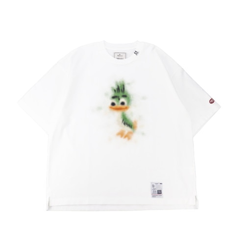 25SSMaison MIHARA YASUHIRO ᥾ ߥϥ䥹ҥ Leon Printed Tee ۥ磻 J14TS772