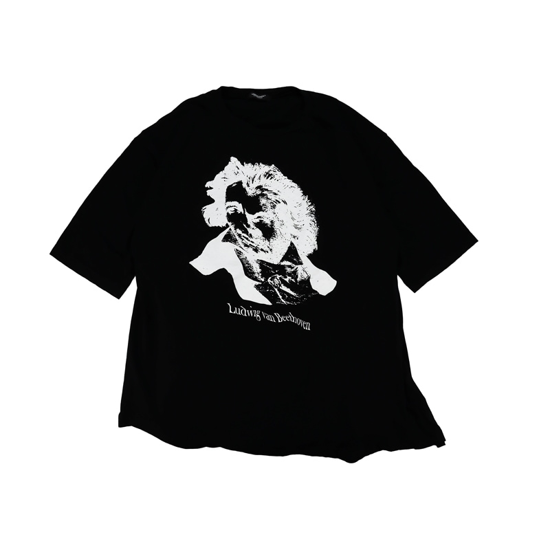 UNDERCOVER アンダーカバー LanguidTEE Beethoven ブラック UC1E4820-2