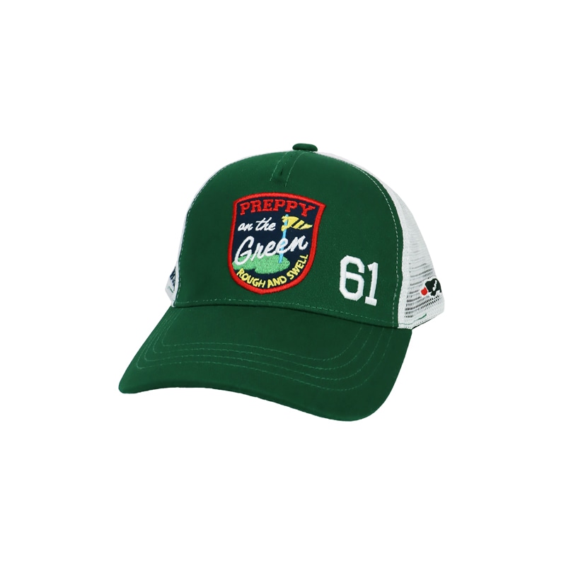 rough&swell ラフアンドスウェル PREPPY MESH CAP キャップ グリーン