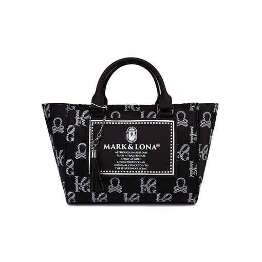 MARK&LONA マークアンドロナ Ever Monogram Mesh Cart Bag カートバッグ ブラック MLS-5A-SB32