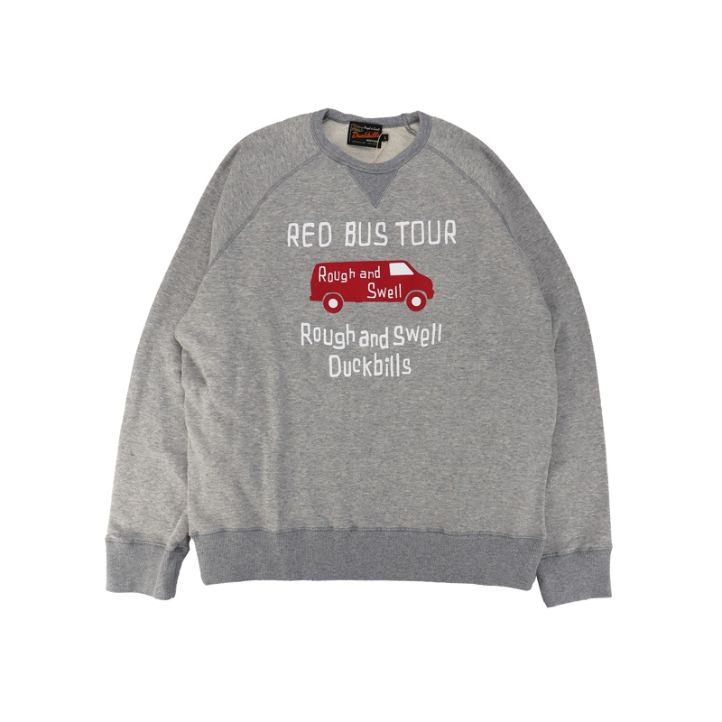rough&swell ラフアンドスウェル RED BUS SWEAT スウェット グレー RSM