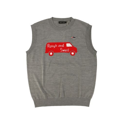 rough & swell ベストメンズS 新品ゴルフ定価28600 rough & swell ベストメンズS 新品ゴルフ定価28600 カジュアル