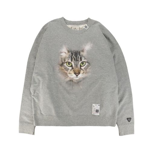 25AWMaison MIHARA YASUHIRO ᥾ ߥϥ䥹ҥ Cat Printed Sweatshirt 졼 J15PO742
