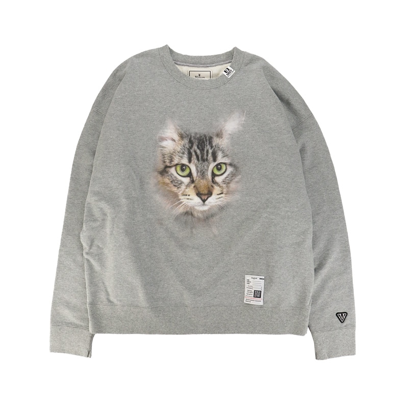 MAISON MIHARA YASUHIRO ミハラヤスヒロ スウェット 25AW】Maison MIHARA YASUHIRO メゾン ミハラヤスヒロ Cat Printed