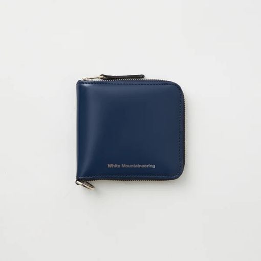 【25AW】White Mountaineering  ホワイトマウンテニアリング　LEATHER WALLET NAVY WM2573819