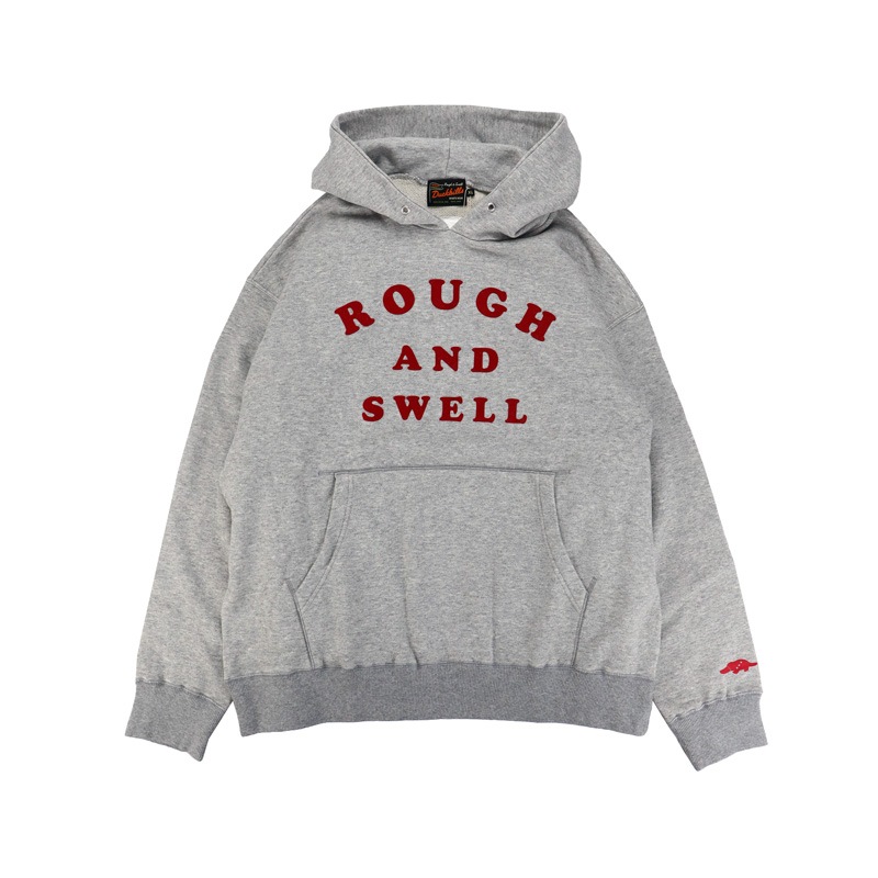 rough&swell ラフアンドスウェル FROCKY HOODIE パーカー グレー