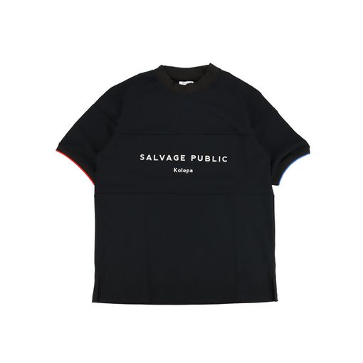 SALVAGE PUBLIC Kolepa サルベージパブリック コレパ モックネック ブラック SVKS5008