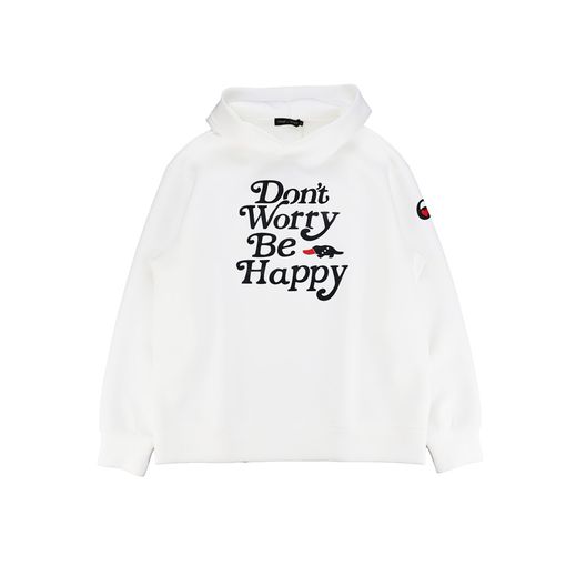 rough&swell ラフアンドスウェル DON'T WORRY HOODIE パーカー ホワイト RSM-25208