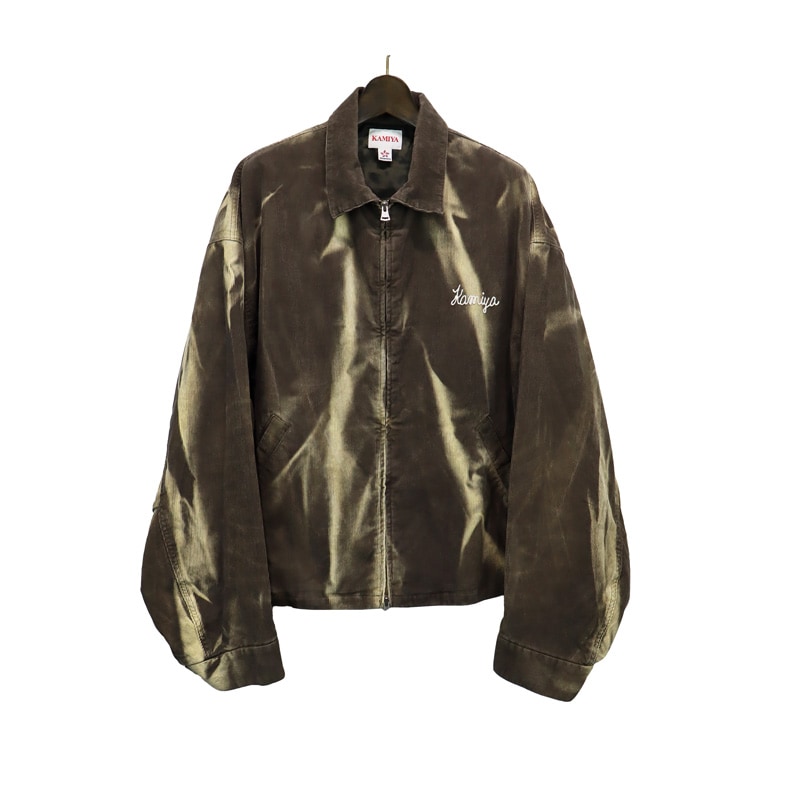 30%OFF】KAMIYA カミヤ Sun Faded Like Corduroy Work Jacket カーキ