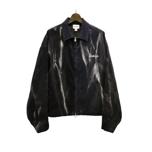 25AWKAMIYA ߥ Sun Faded Like Corduroy Work Jacket ֥å G15BL033