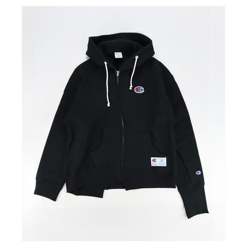【25AW】UNDERCOVER アンダーカバー Champion×UNDERCOVER ZIP HOODIE ブラック UC2E1802-1