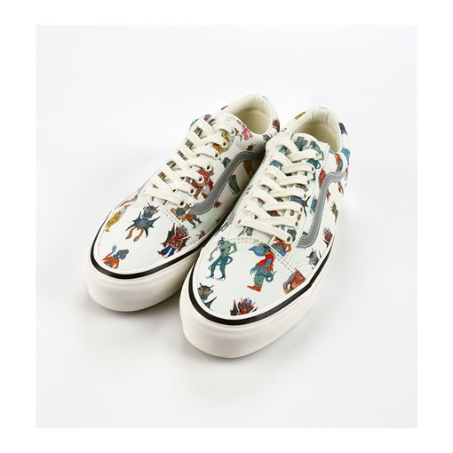 【25AW】UNDERCOVER アンダーカバー OTW by Vans × UNDERCOVER Old Skool 36 ホワイト UC2E9F02