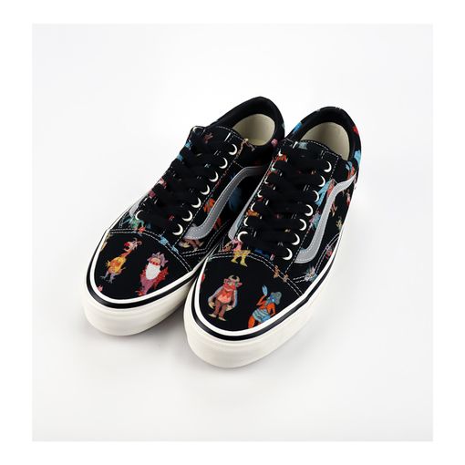 【25AW】UNDERCOVER アンダーカバー OTW by Vans × UNDERCOVER Old Skool 36 ブラック UC2E9F02