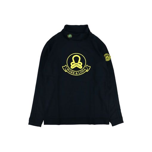 【25AW】MARK&LONA マークアンドロナ Ever Enhanced Fleece Turtle Shirt | MEN ブラック MLM-5C-AU05