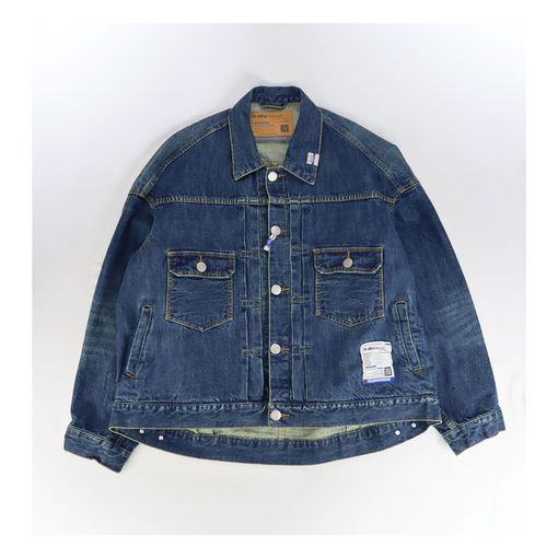 Maison MIHARA YASUHIRO in��stru(men-tal). HARD WASHED SELVAGE DENIM JACKET ����ǥ��� I16BL081