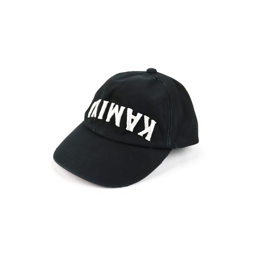 ��26SS��KAMIYA ���ߥ� ��KAMIYA�� Upside-Down Distressed Cap �֥�å� G16CA104