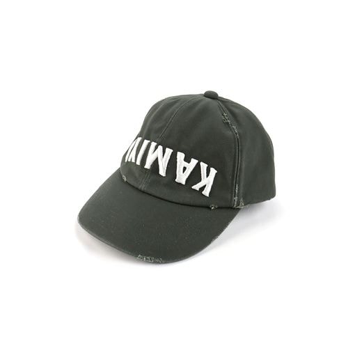 ��26SS��KAMIYA ���ߥ� ��KAMIYA�� Upside-Down Distressed Cap ������ G16CA104