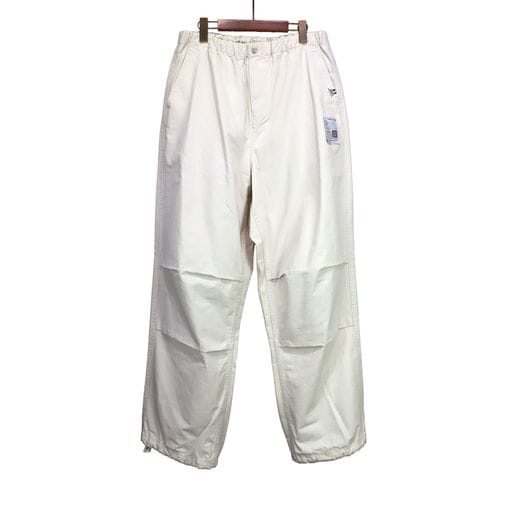 ��26SS��Maison MIHARA YASUHIRO �᥾�� �ߥϥ�䥹�ҥ� Ripstop Parachute Pants �ۥ磻�� J16PT161