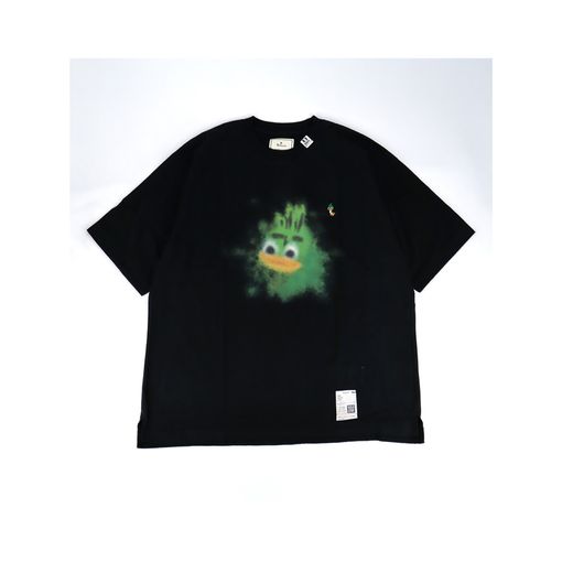 ��26SS��Maison MIHARA YASUHIRO �᥾�� �ߥϥ�䥹�ҥ� Leon Printed T-shirt �֥�å� J16TS861