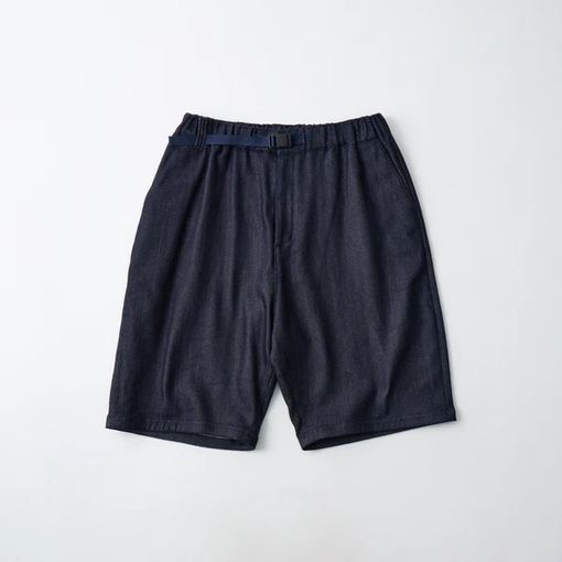 ��26SS��White Mountaineering  �ۥ磻�ȥޥ���ƥ˥���� WM �� Dickies DENIM WIDE SHORT PANTS INDIGO WM2671410
