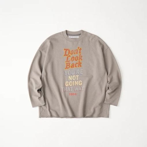 ��26SS��White Mountaineering  �ۥ磻�ȥޥ���ƥ˥���� VINTAGE SWEAT SHIRT GRAY WM2671528